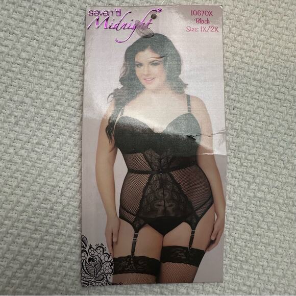 Seven til midnight mesh bustier 1x/2x - Picture 3 of 8